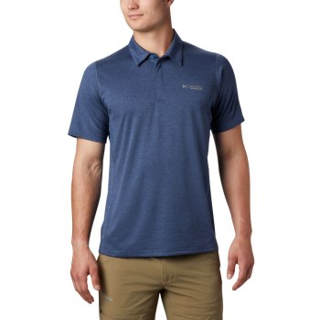 Columbia Irico Knit, Polo Azules Oscuro Para Hombre | 506298-EJH